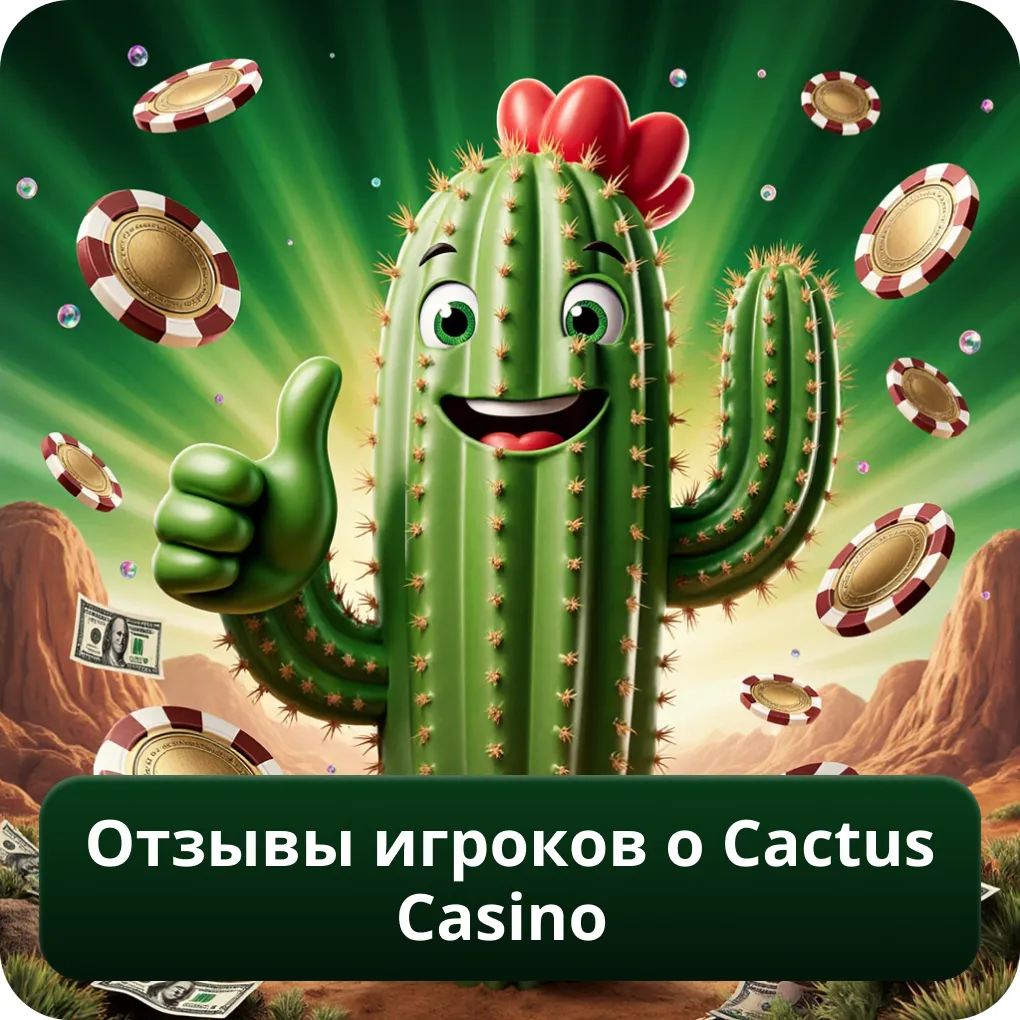 Отзывы игроков о Cactus Casino