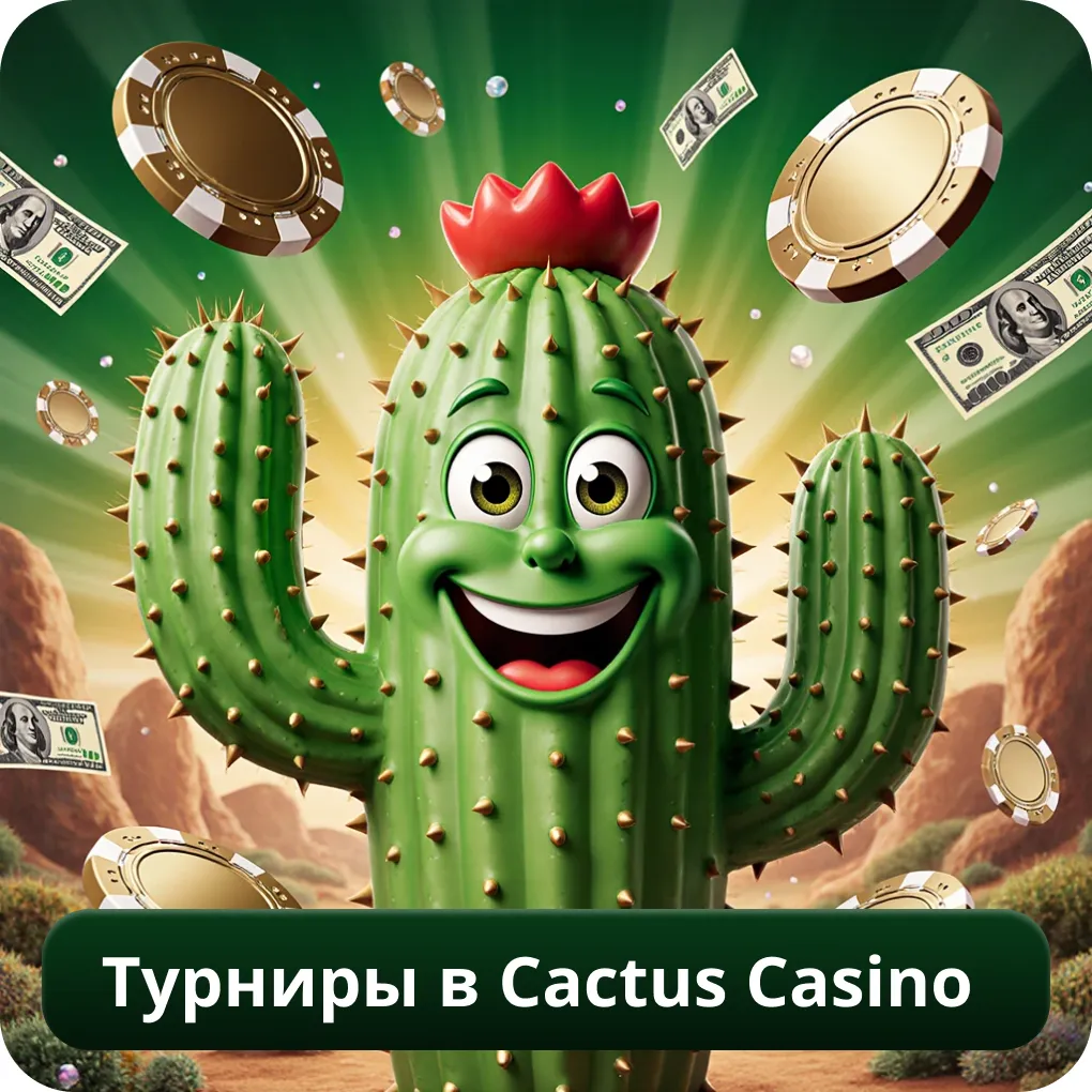 Турниры в Cactus Casino